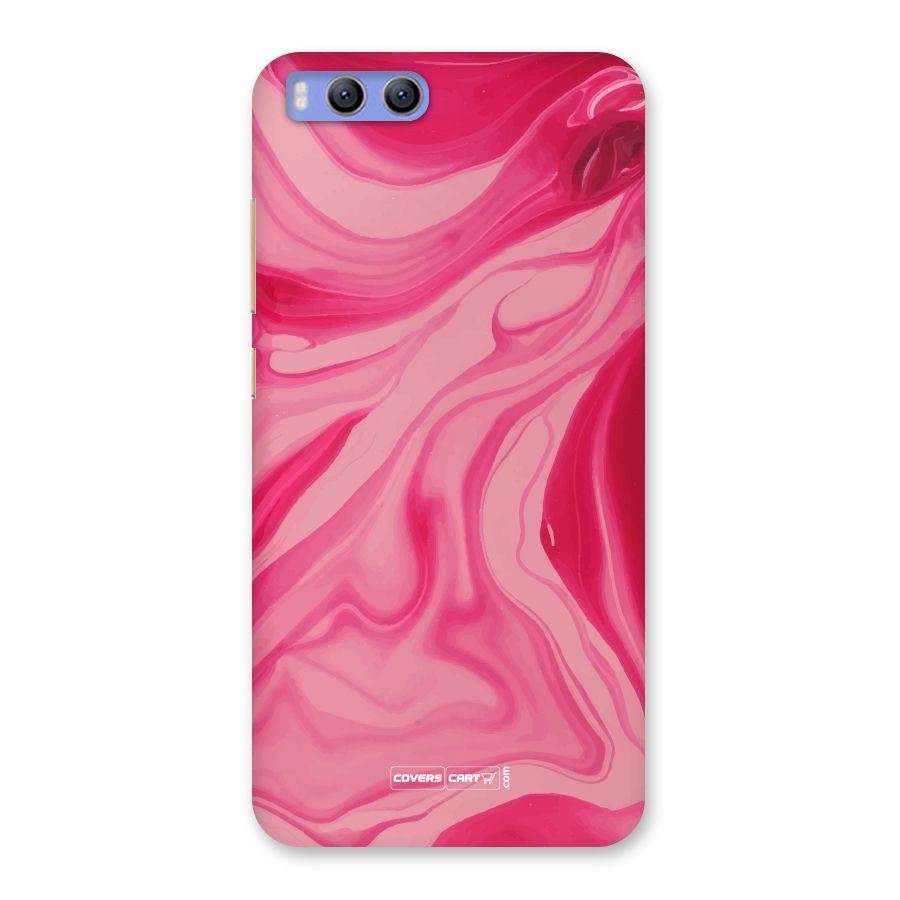 Sizzling Pink Marble Texture Back Case for Xiaomi Mi 6