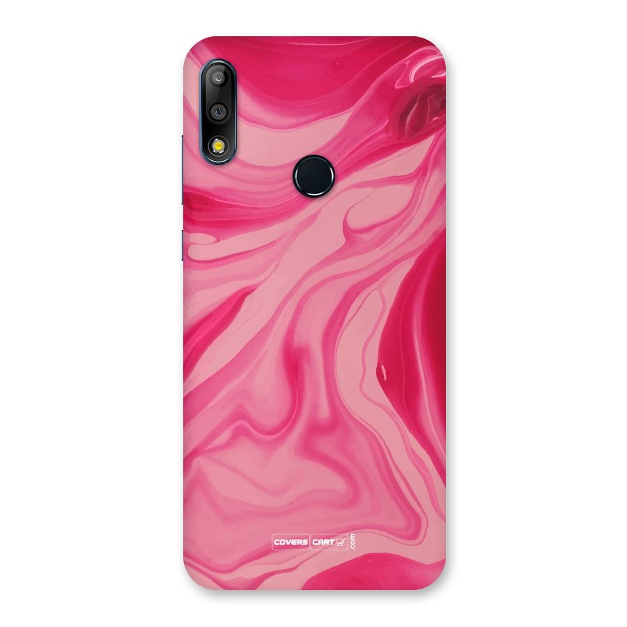 Sizzling Pink Marble Texture Back Case for Zenfone Max Pro M2