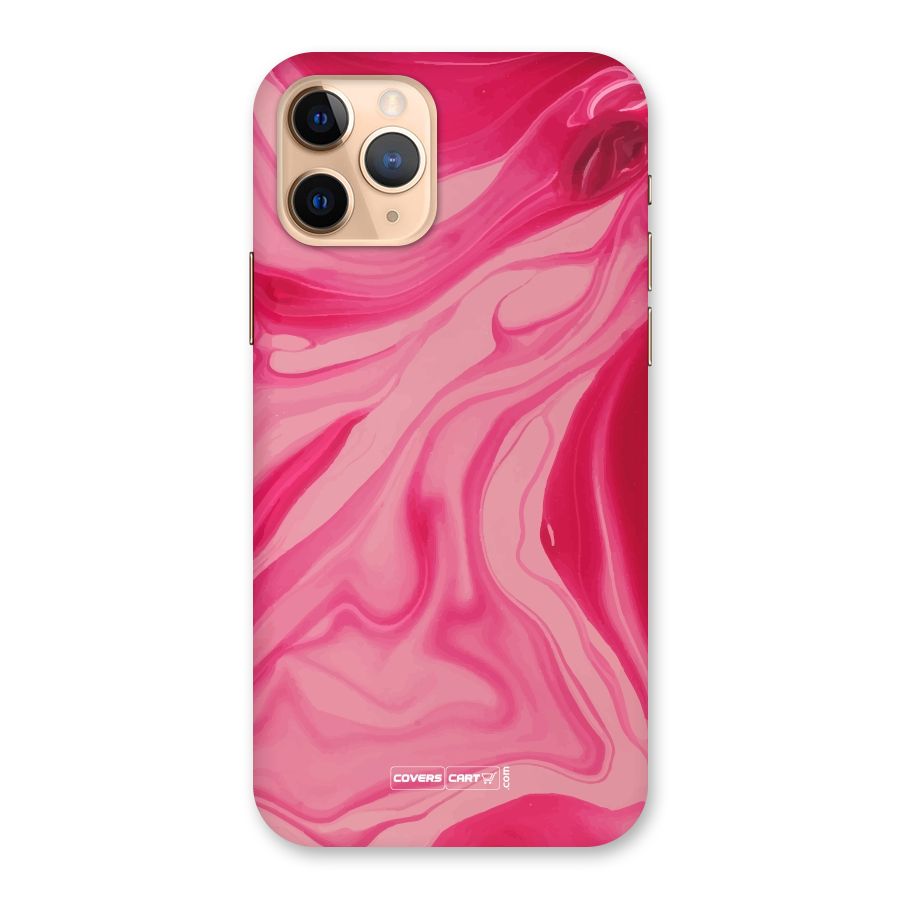 Sizzling Pink Marble Texture Back Case for iPhone 11 Pro