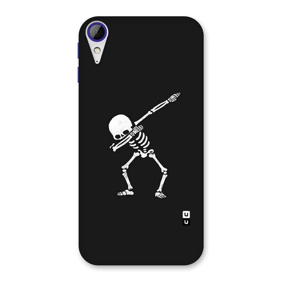 Skeleton Dab White Back Case for Desire 830