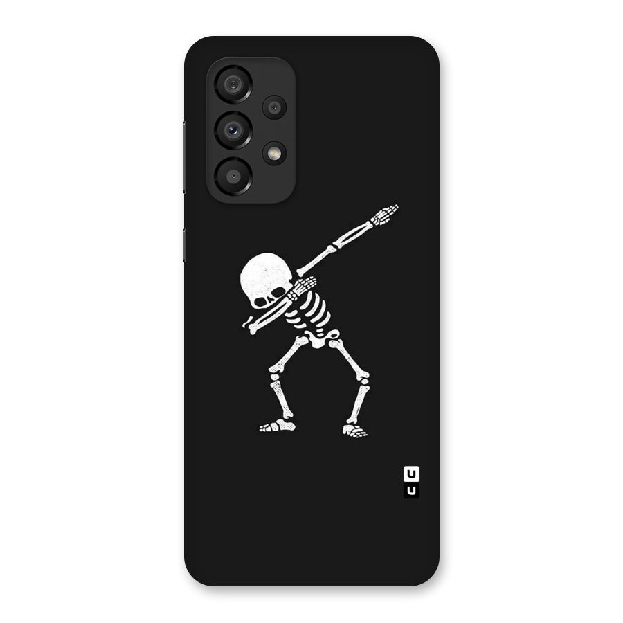 Skeleton Dab White Back Case for Galaxy A33 5G