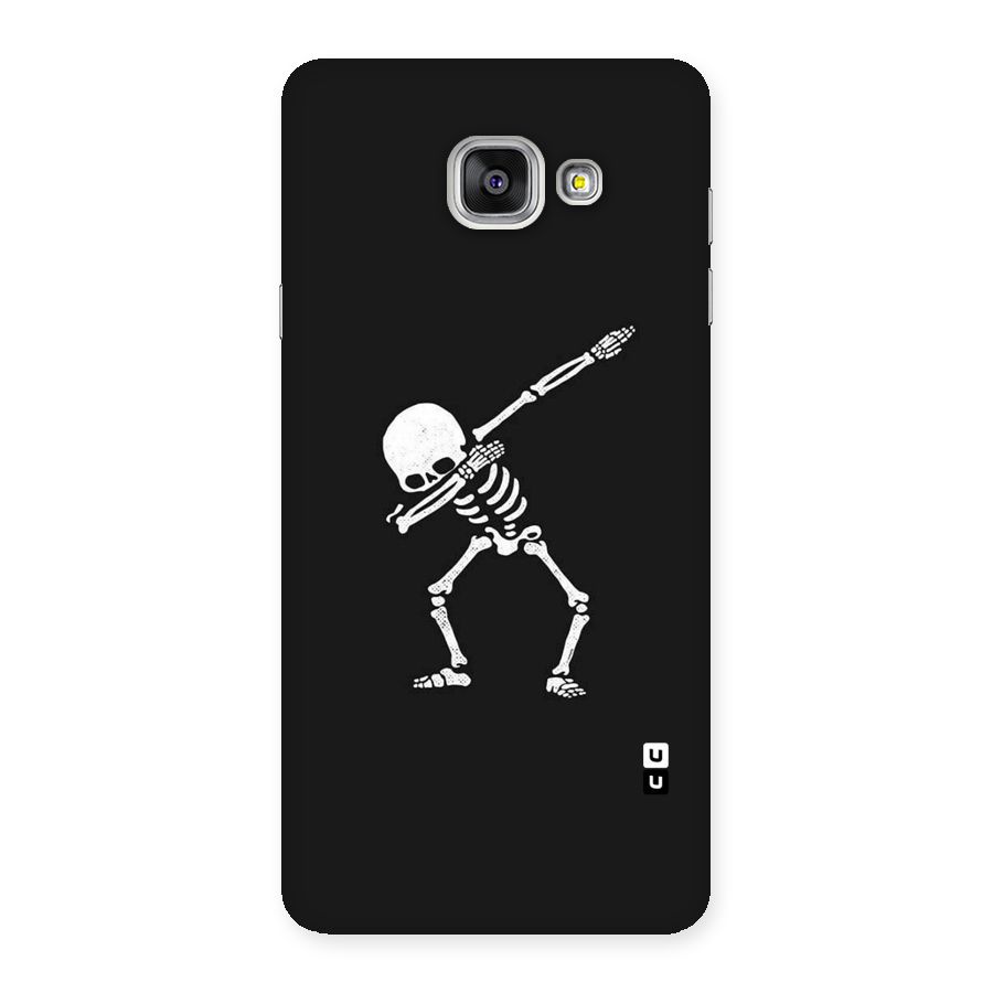 Skeleton Dab White Back Case for Galaxy A7 2016