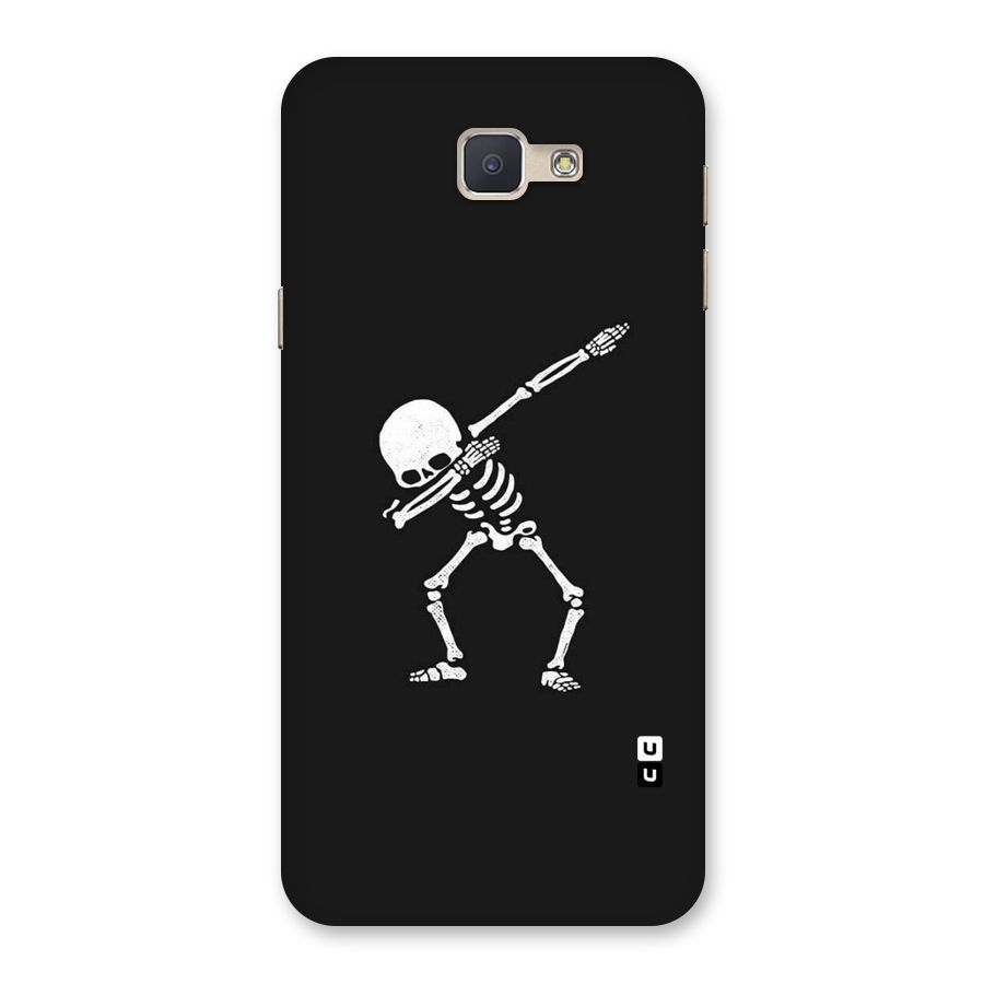 Skeleton Dab White Back Case for Galaxy J5 Prime