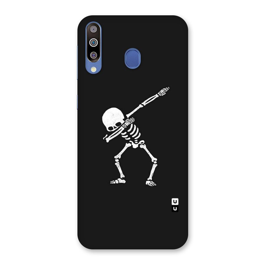 Skeleton Dab White Back Case for Galaxy M30