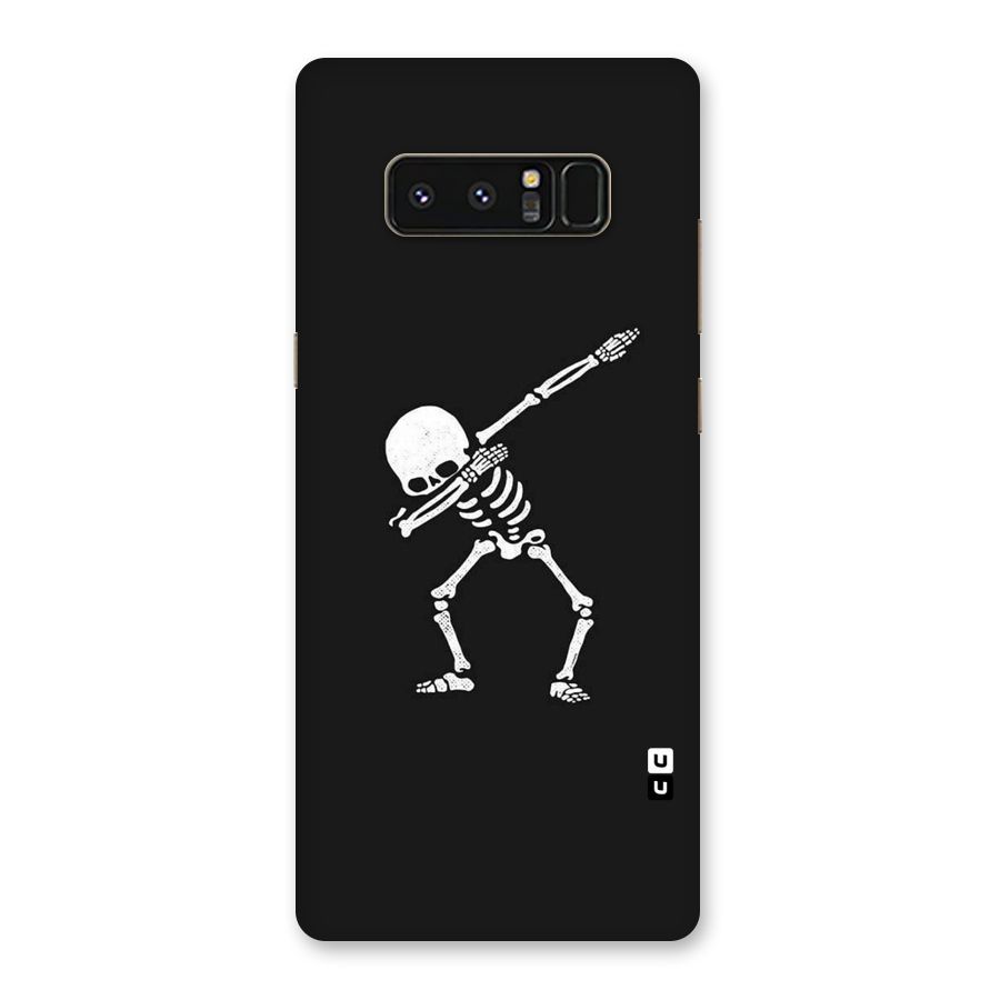 Skeleton Dab White Back Case for Galaxy Note 8