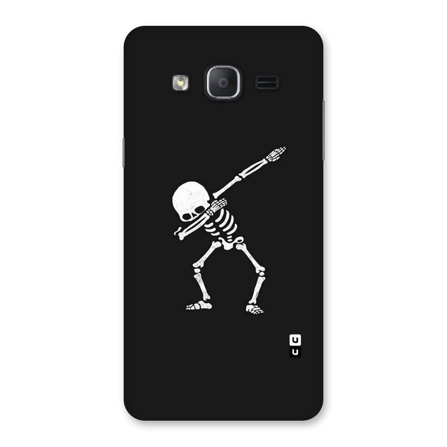 Skeleton Dab White Back Case for Galaxy On7 Pro