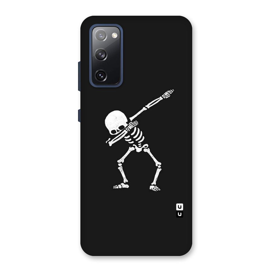 Skeleton Dab White Back Case for Galaxy S20 FE