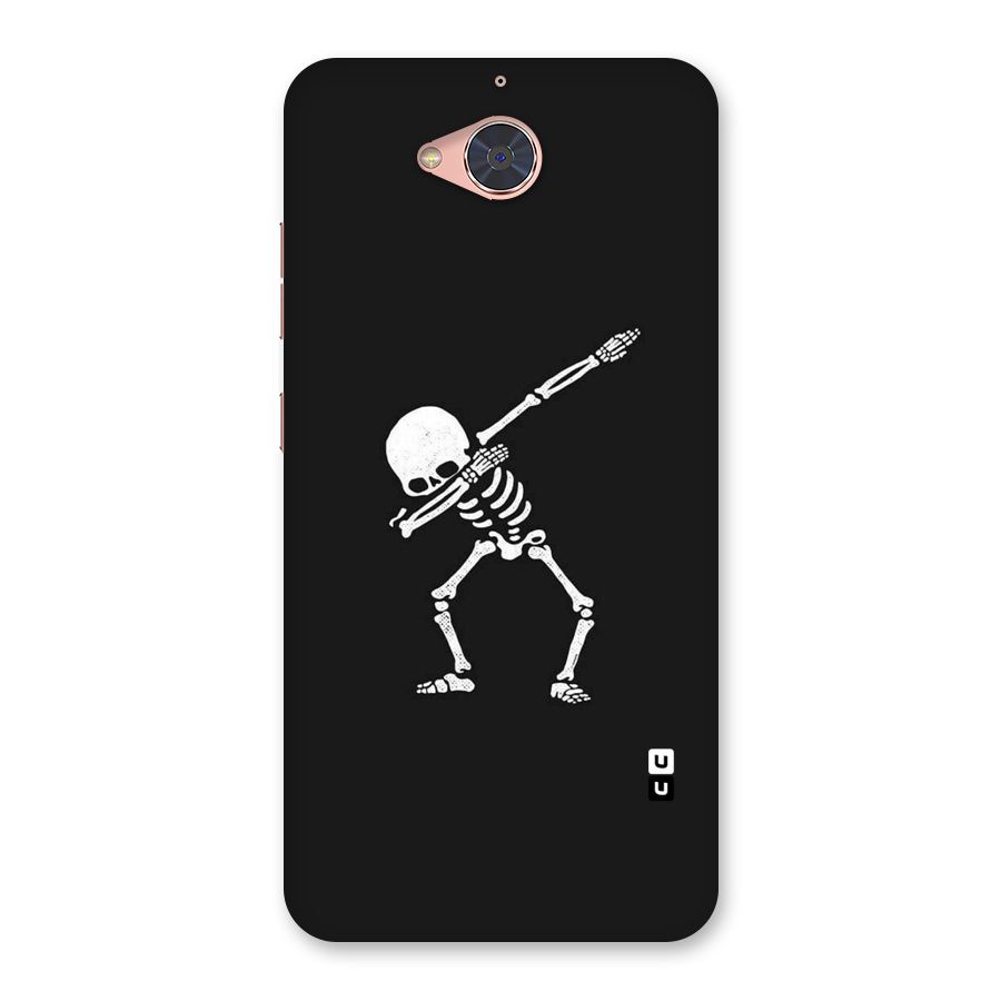 Skeleton Dab White Back Case for Gionee S6 Pro