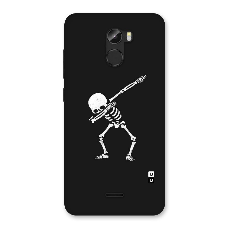 Skeleton Dab White Back Case for Gionee X1