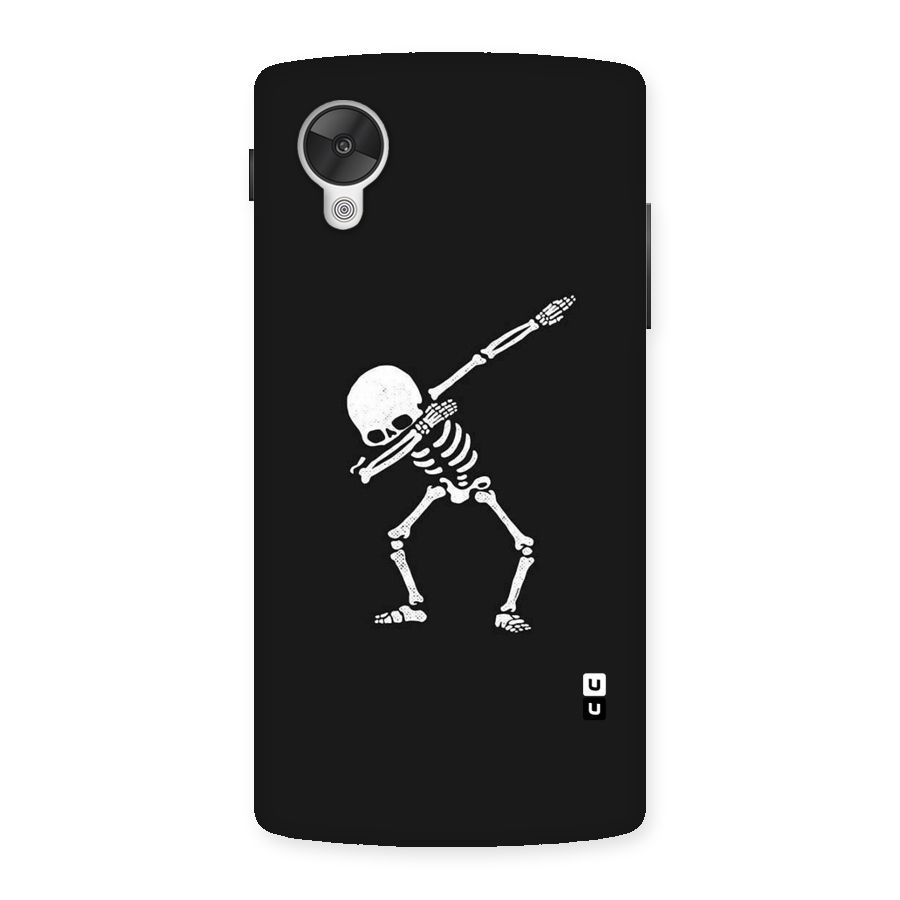 Skeleton Dab White Back Case for Google Nexsus 5