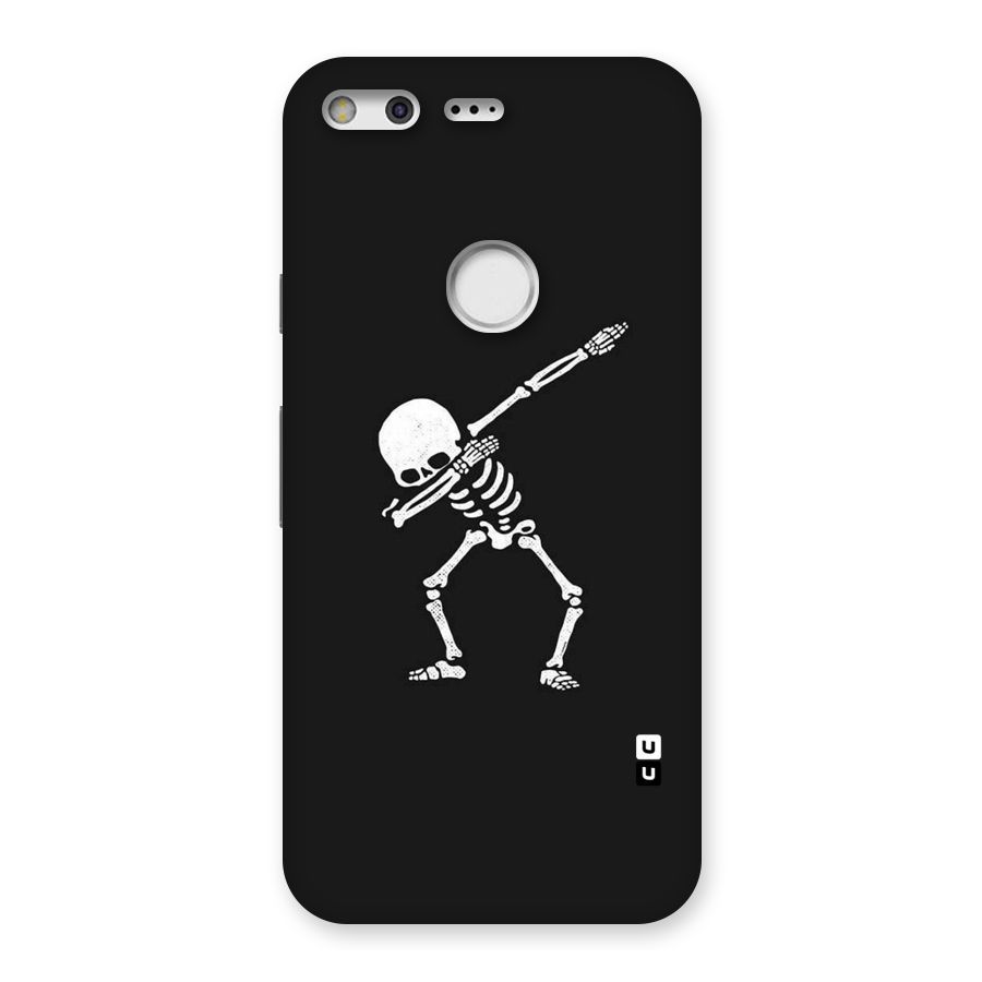 Skeleton Dab White Back Case for Google Pixel