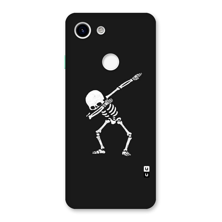 Skeleton Dab White Back Case for Google Pixel 3