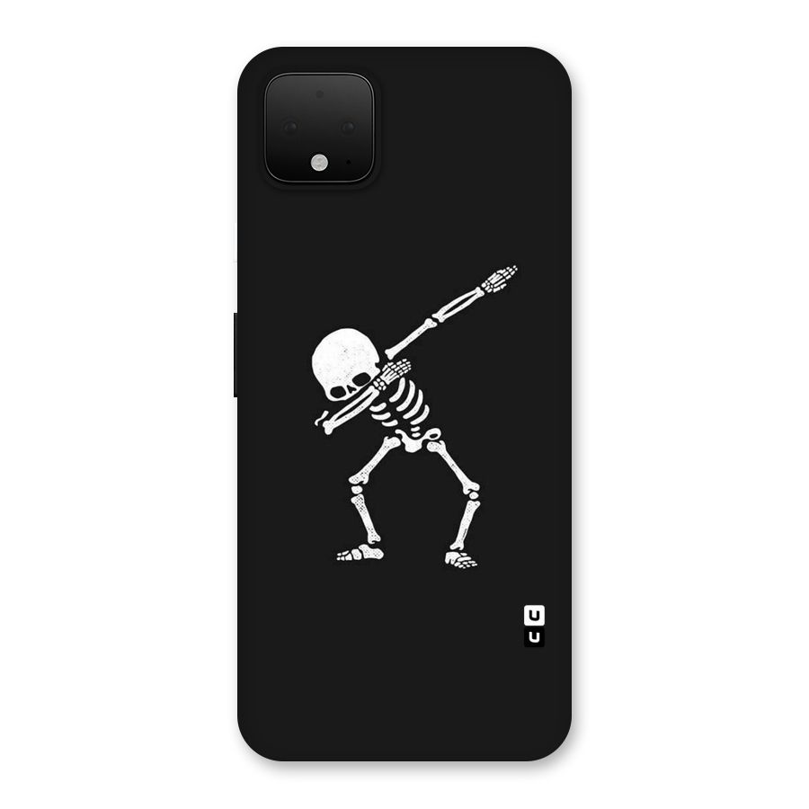 Skeleton Dab White Back Case for Google Pixel 4 XL
