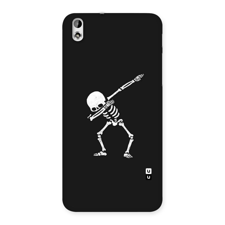 Skeleton Dab White Back Case for HTC Desire 816g