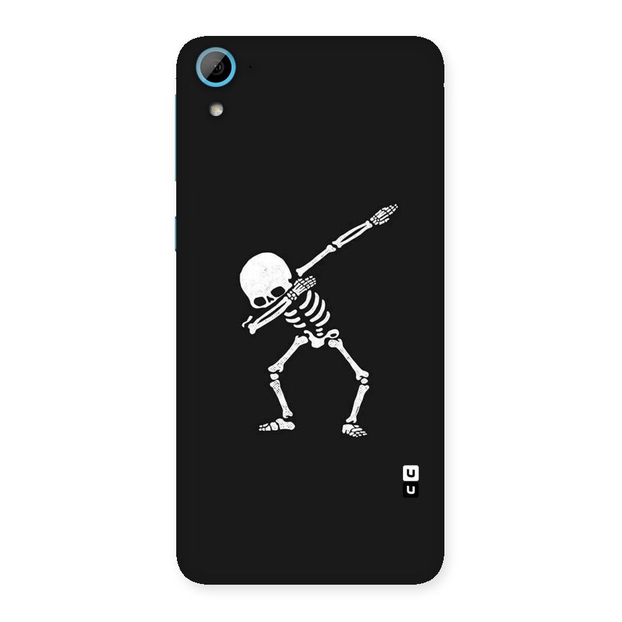 Skeleton Dab White Back Case for HTC Desire 826