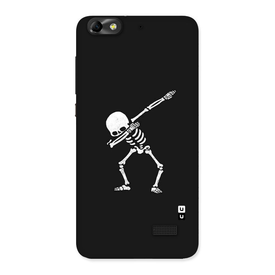 Skeleton Dab White Back Case for Honor 4C