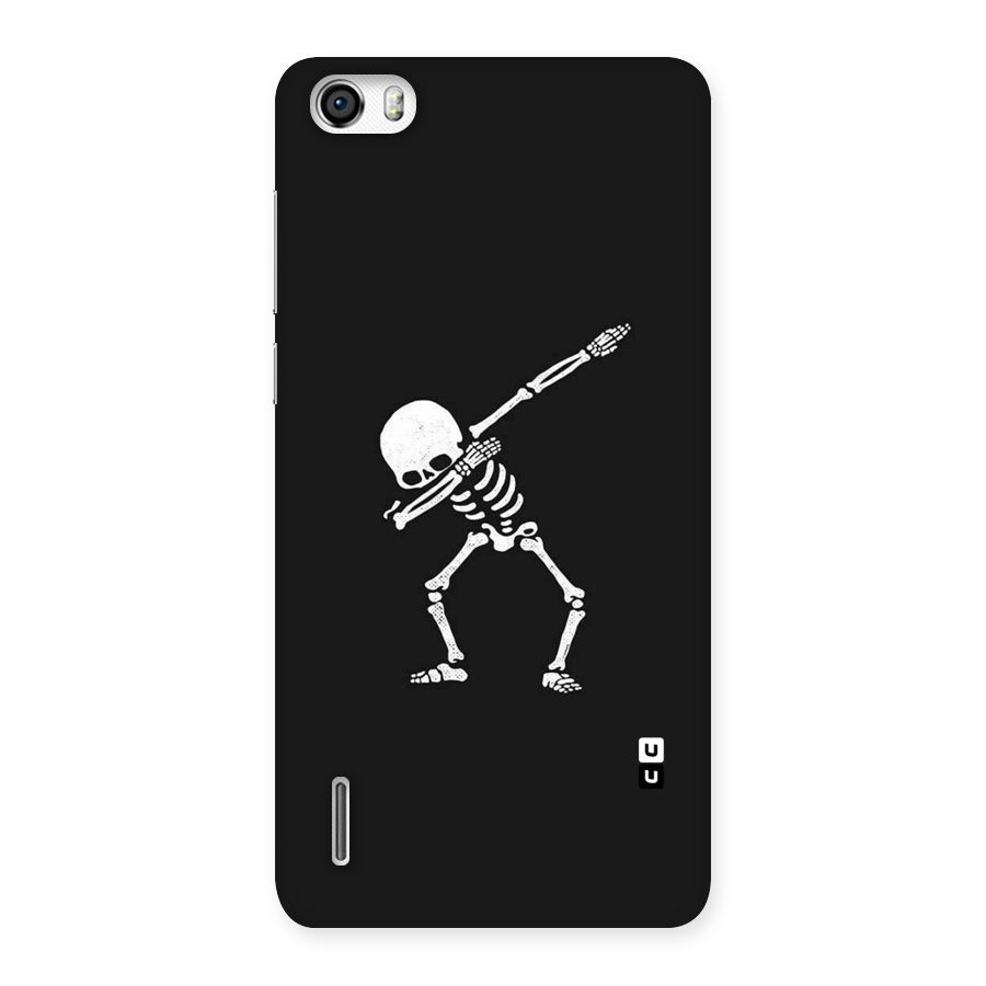 Skeleton Dab White Back Case for Honor 6
