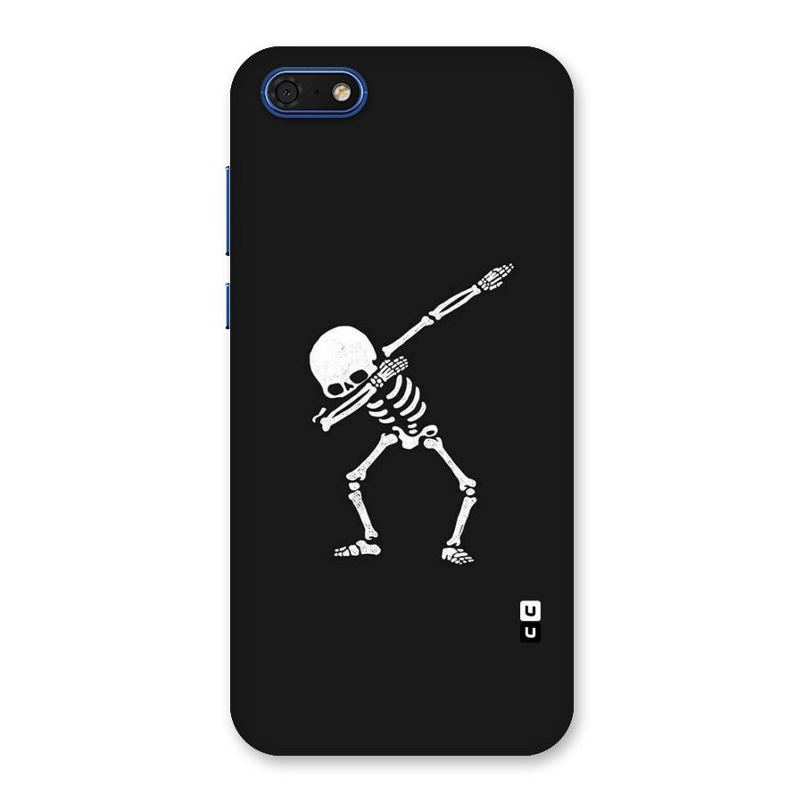 Skeleton Dab White Back Case for Honor 7s