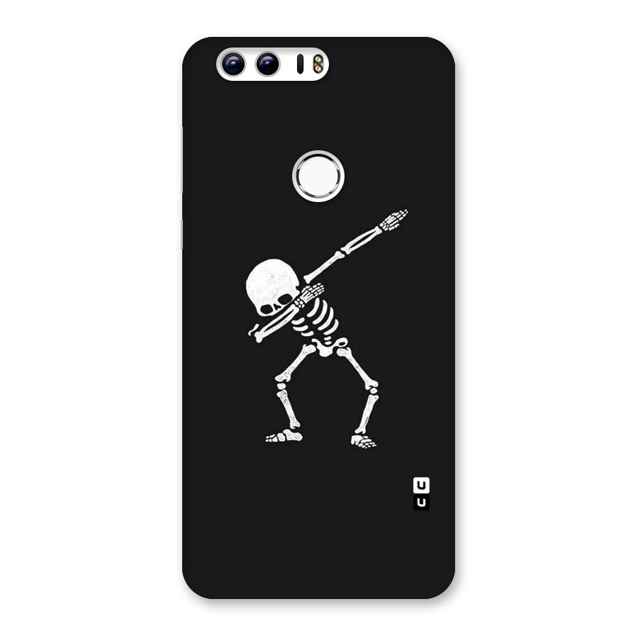 Skeleton Dab White Back Case for Honor 8