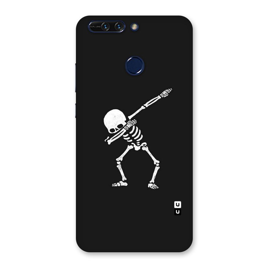 Skeleton Dab White Back Case for Honor 8 Pro