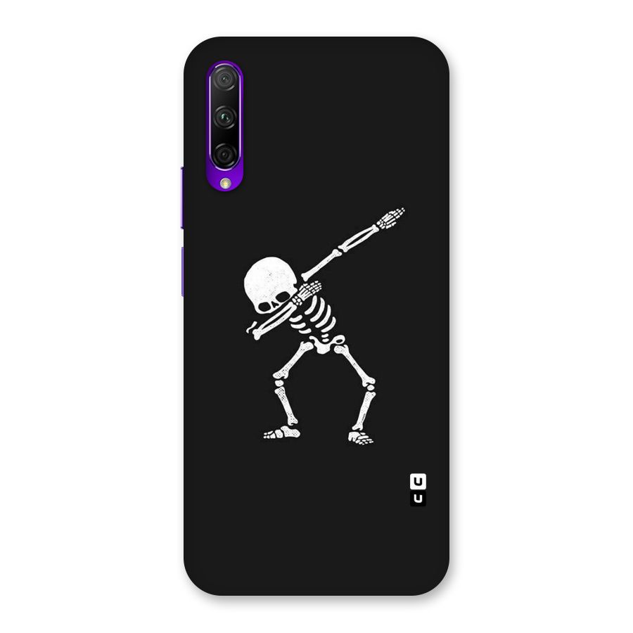 Skeleton Dab White Back Case for Honor 9X Pro