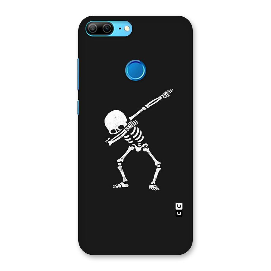 Skeleton Dab White Back Case for Honor 9 Lite