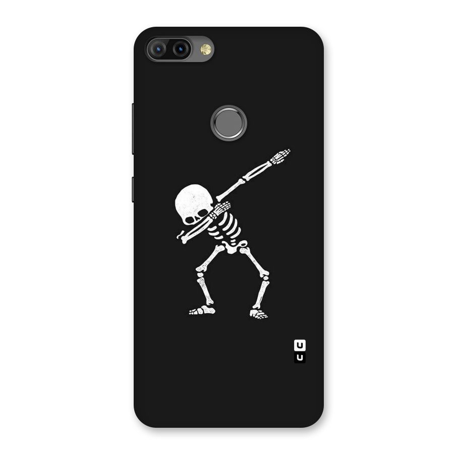Skeleton Dab White Back Case for Infinix Hot 6 Pro