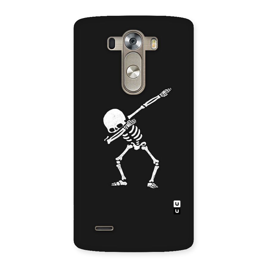 Skeleton Dab White Back Case for LG G3