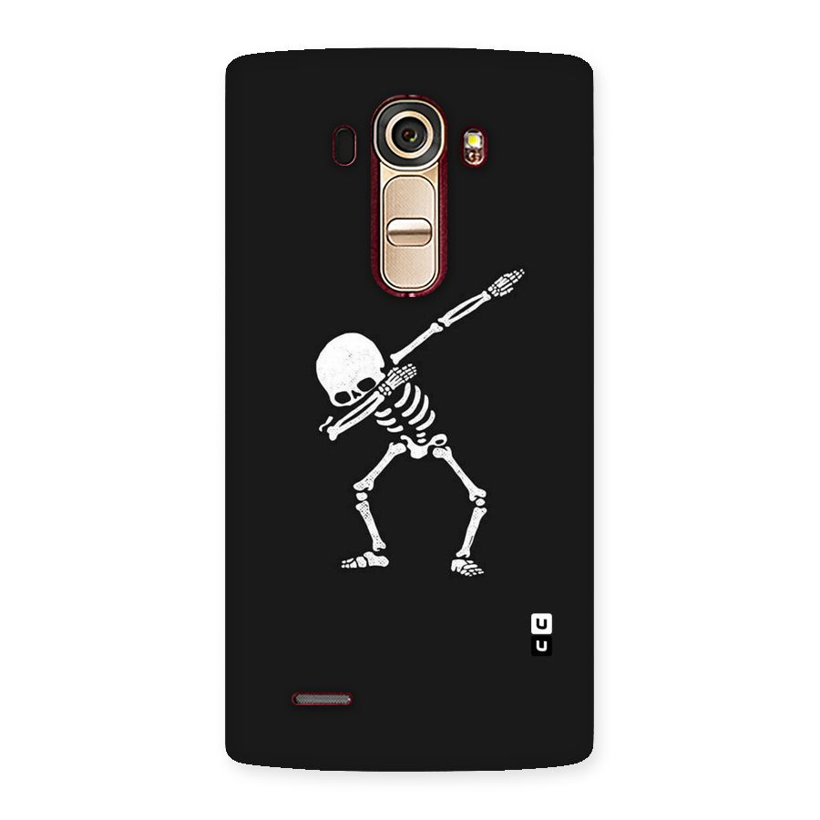 Skeleton Dab White Back Case for LG G4