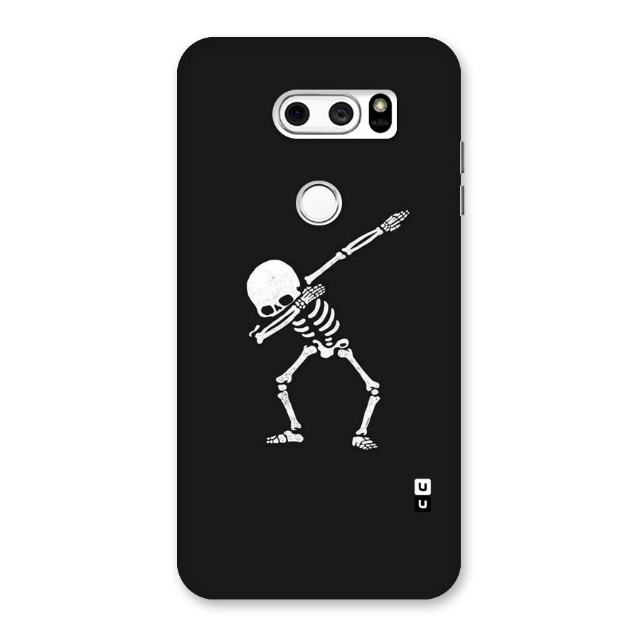 Skeleton Dab White Back Case for LG V30