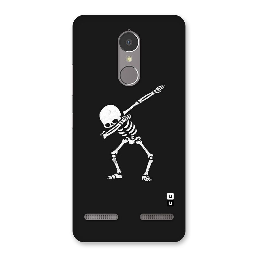 Skeleton Dab White Back Case for Lenovo K6