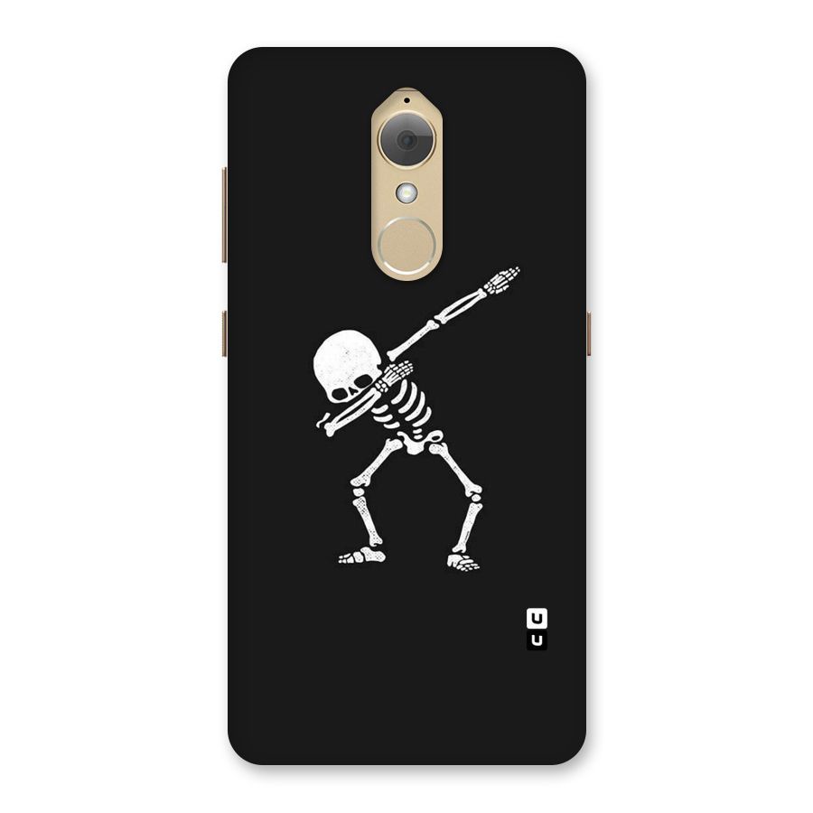 Skeleton Dab White Back Case for Lenovo K8