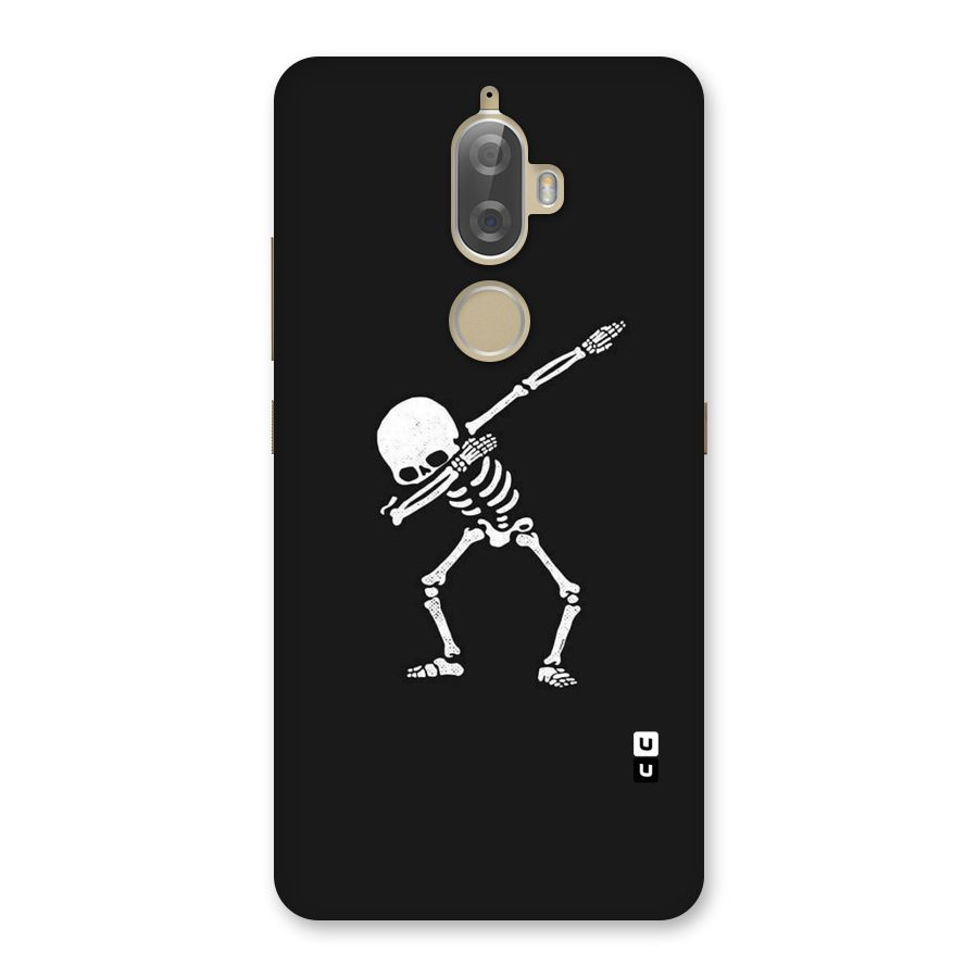 Skeleton Dab White Back Case for Lenovo K8 Plus