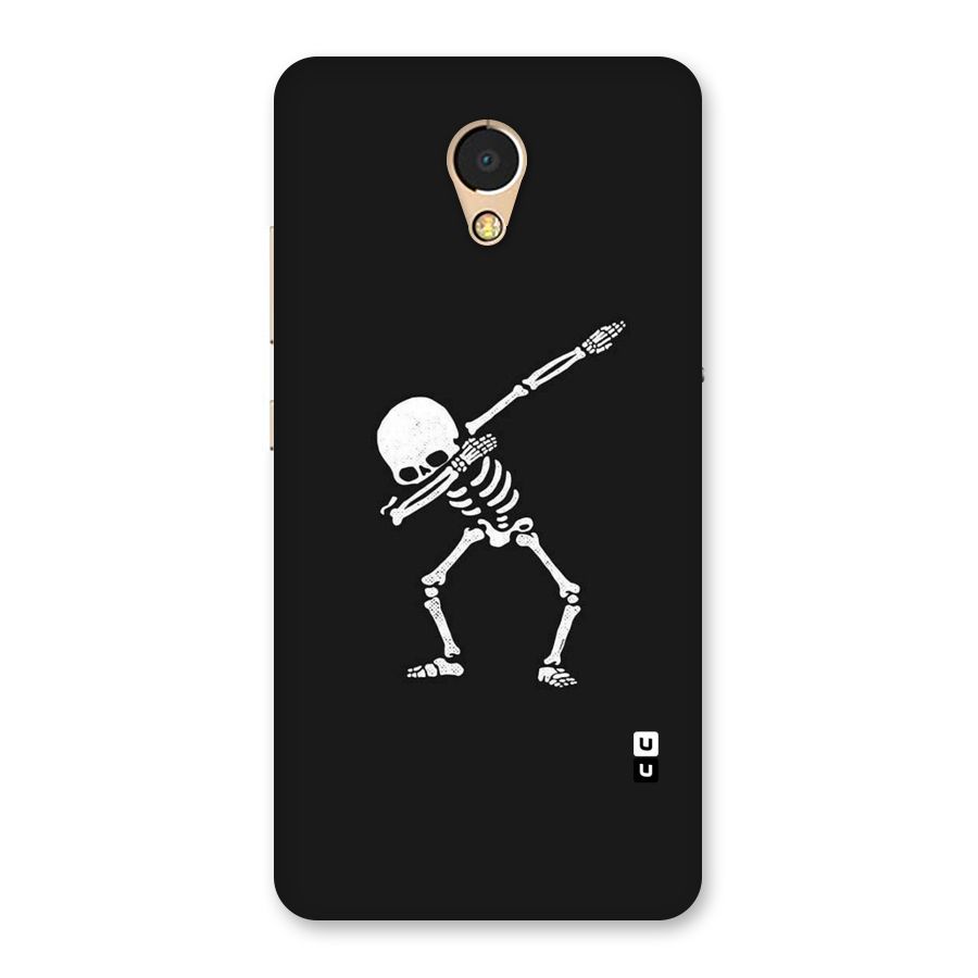 Skeleton Dab White Back Case for Lenovo P2