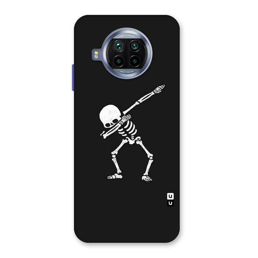 Skeleton Dab White Back Case for Mi 10i