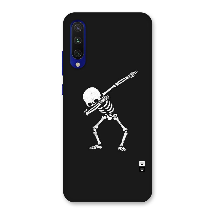 Skeleton Dab White Back Case for Mi A3