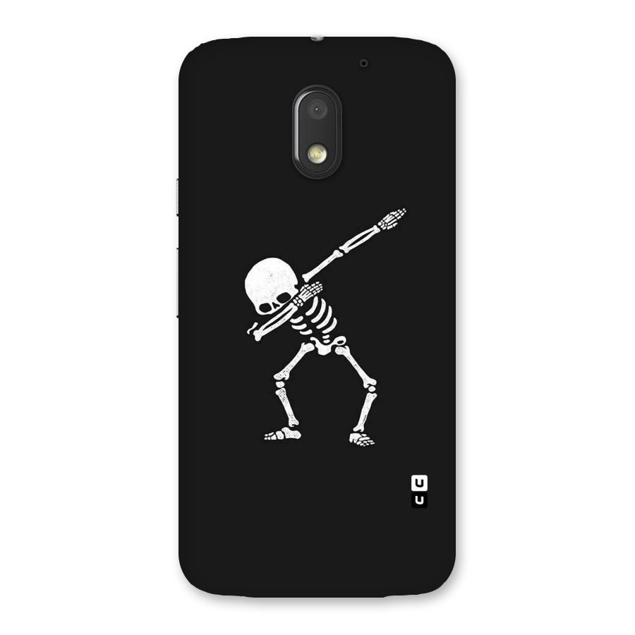 Skeleton Dab White Back Case for Moto E3 Power