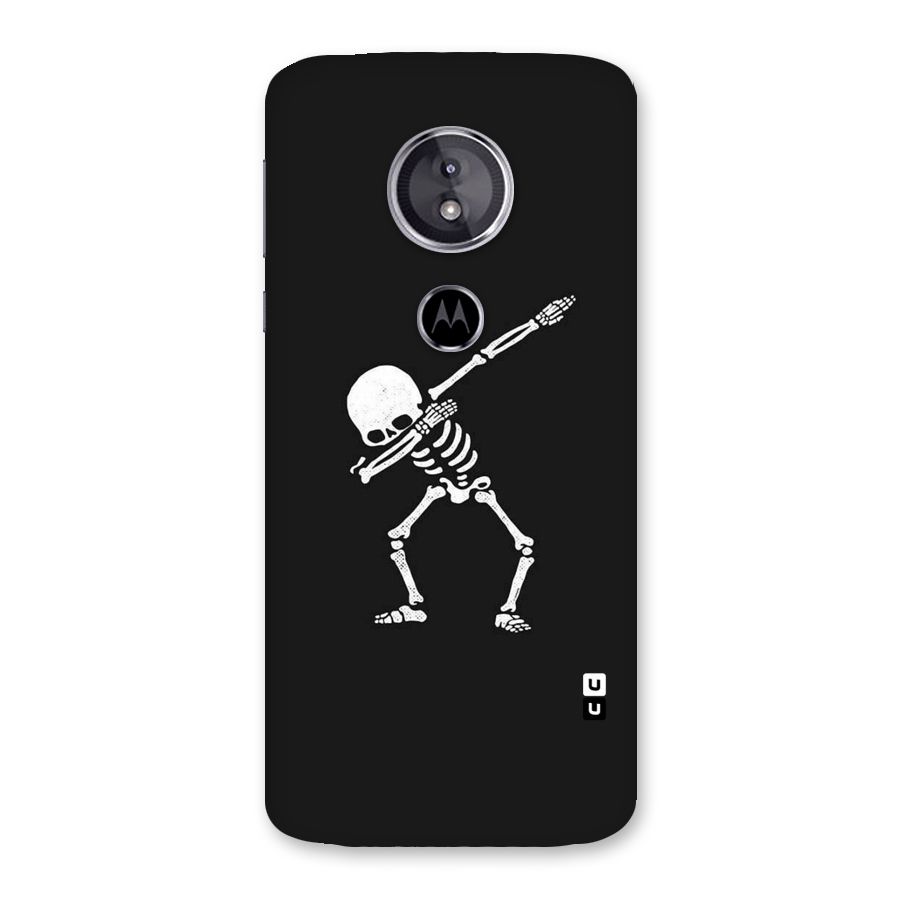 Skeleton Dab White Back Case for Moto E5