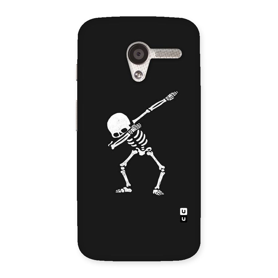Skeleton Dab White Back Case for Moto X