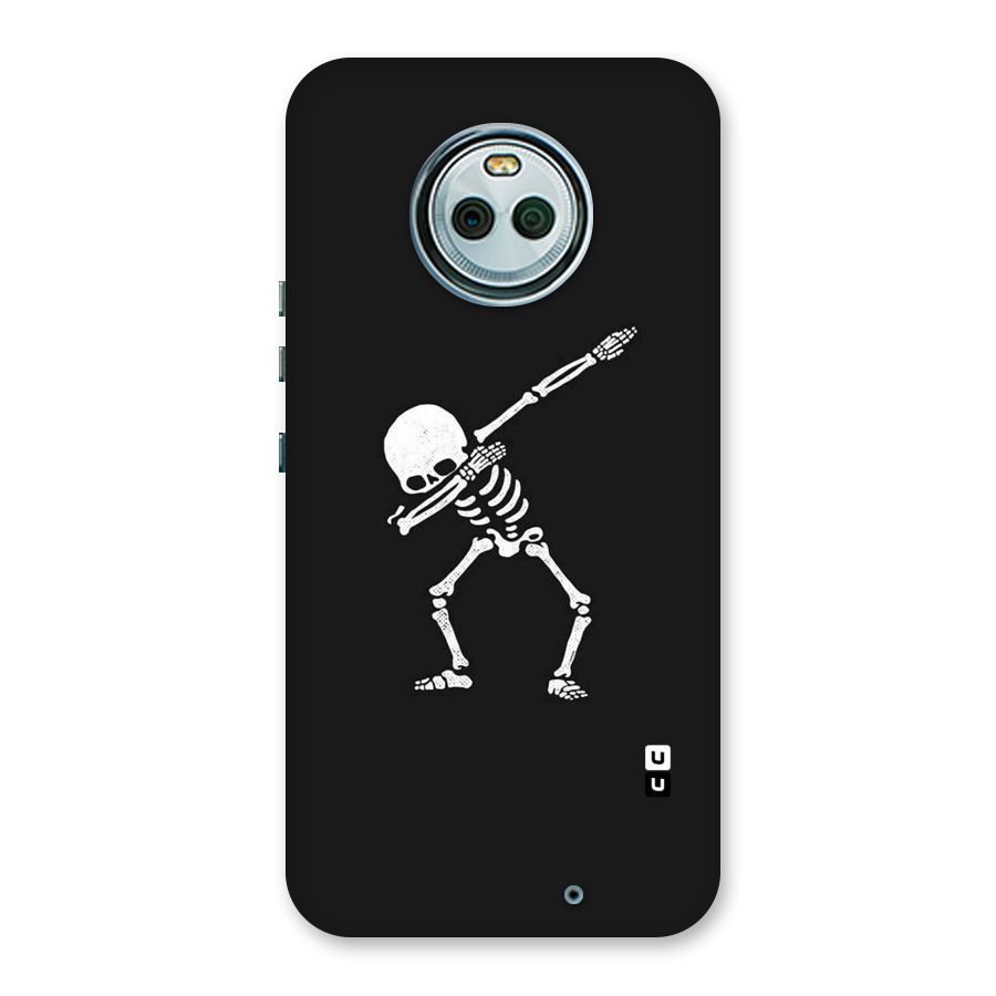 Skeleton Dab White Back Case for Moto X4