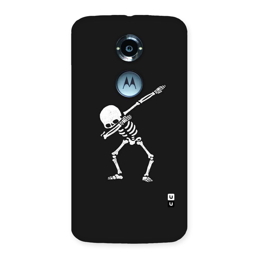 Skeleton Dab White Back Case for Moto X 2nd Gen