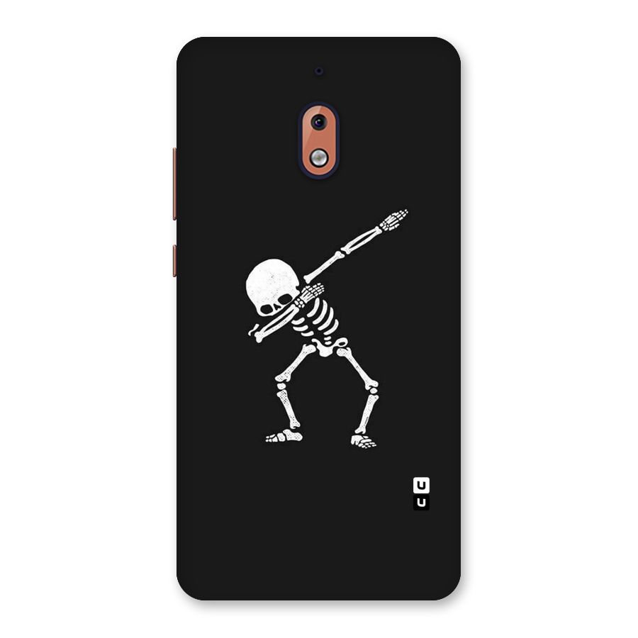 Skeleton Dab White Back Case for Nokia 2.1