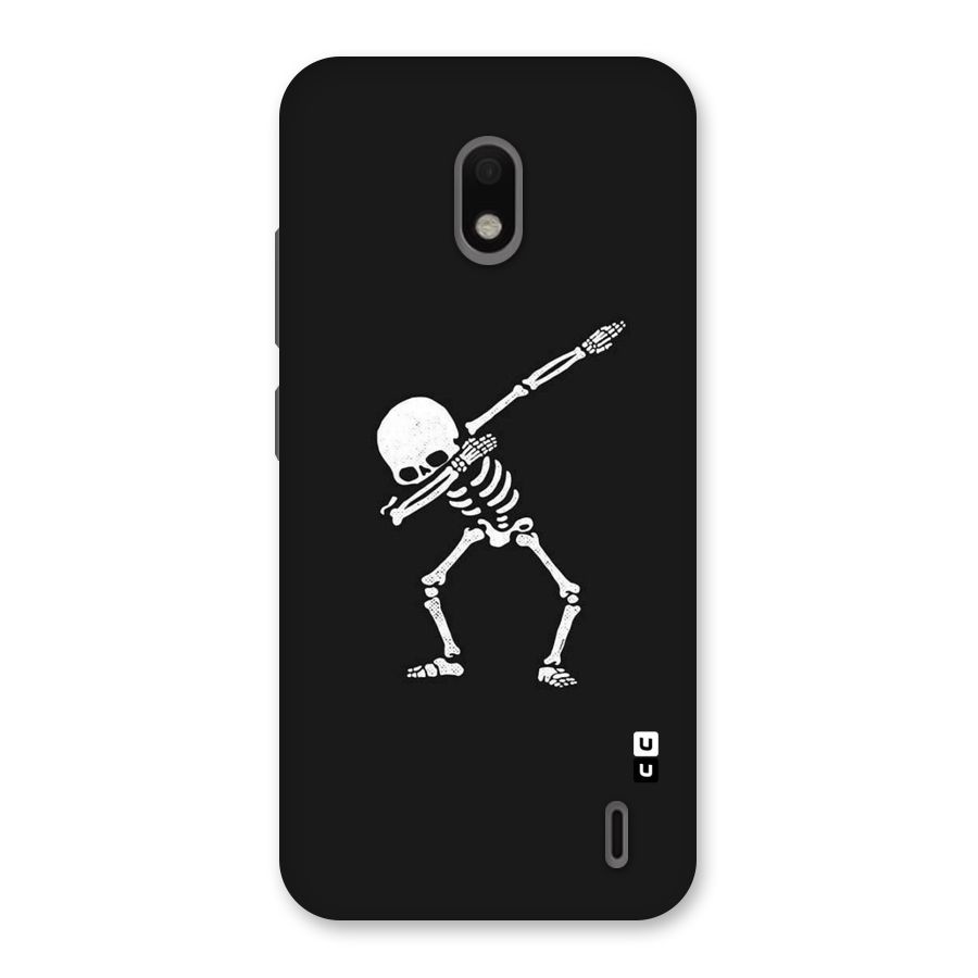 Skeleton Dab White Back Case for Nokia 2.2