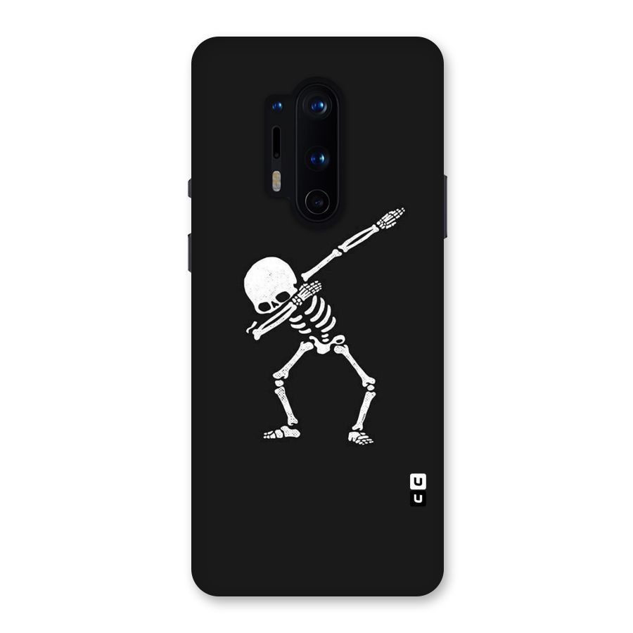 Skeleton Dab White Back Case for OnePlus 8 Pro