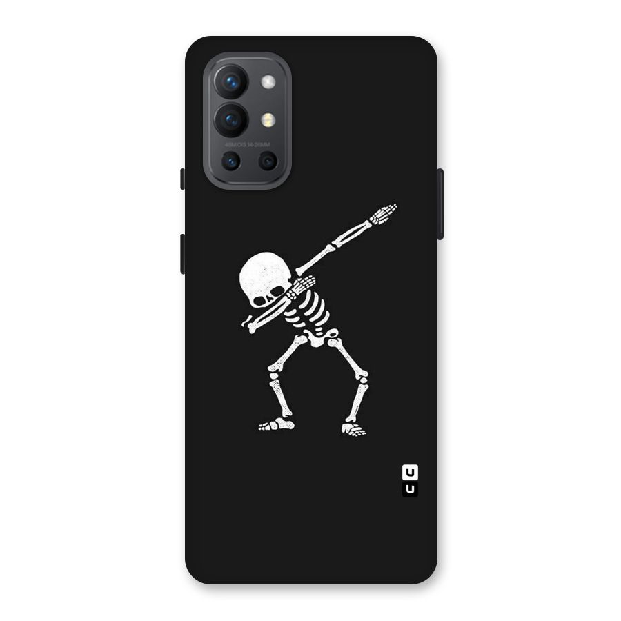 Skeleton Dab White Back Case for OnePlus 9R