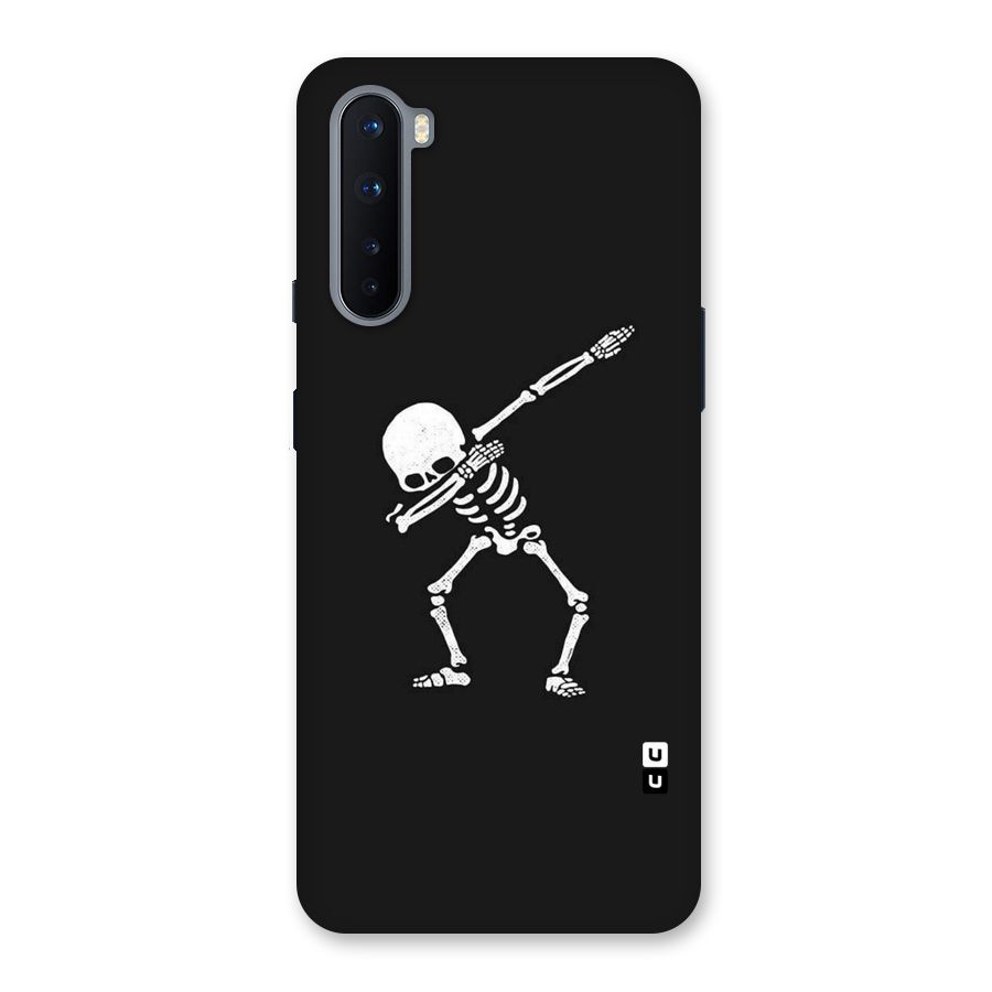 Skeleton Dab White Back Case for OnePlus Nord