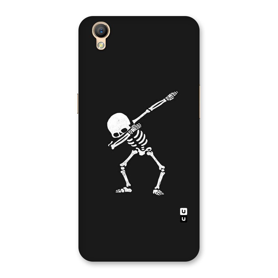Skeleton Dab White Back Case for Oppo A37