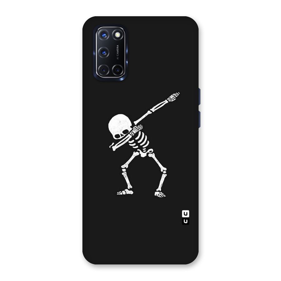 Skeleton Dab White Back Case for Oppo A52