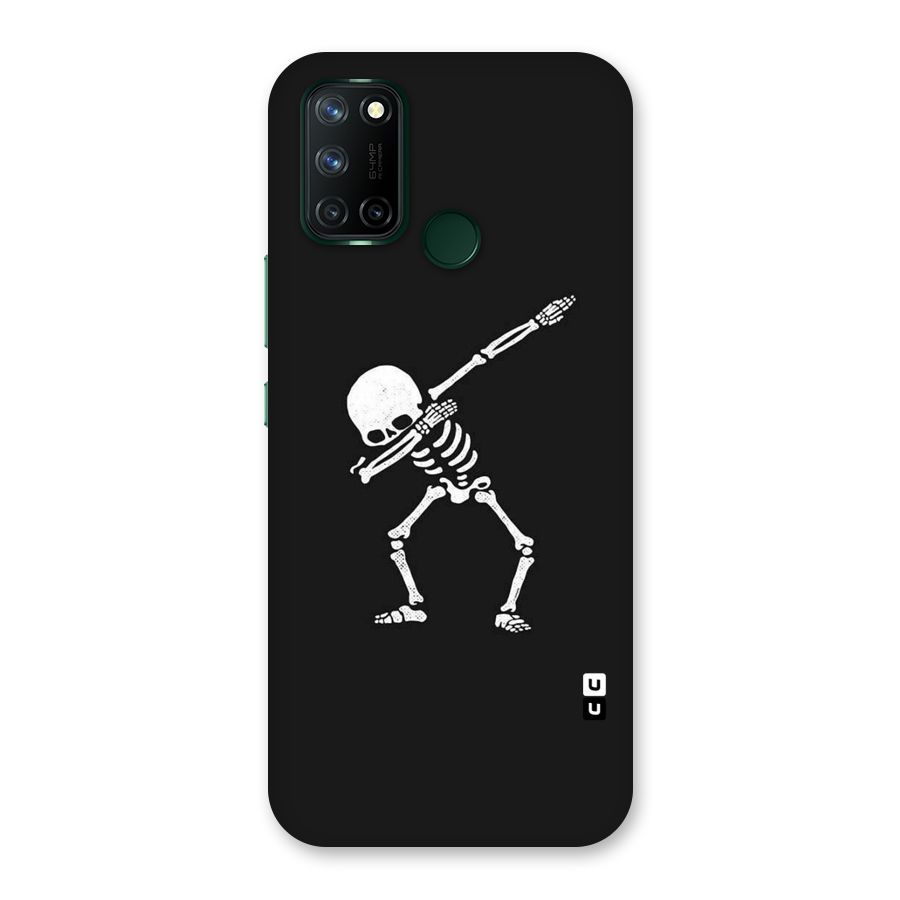 Skeleton Dab White Back Case for Realme 7i