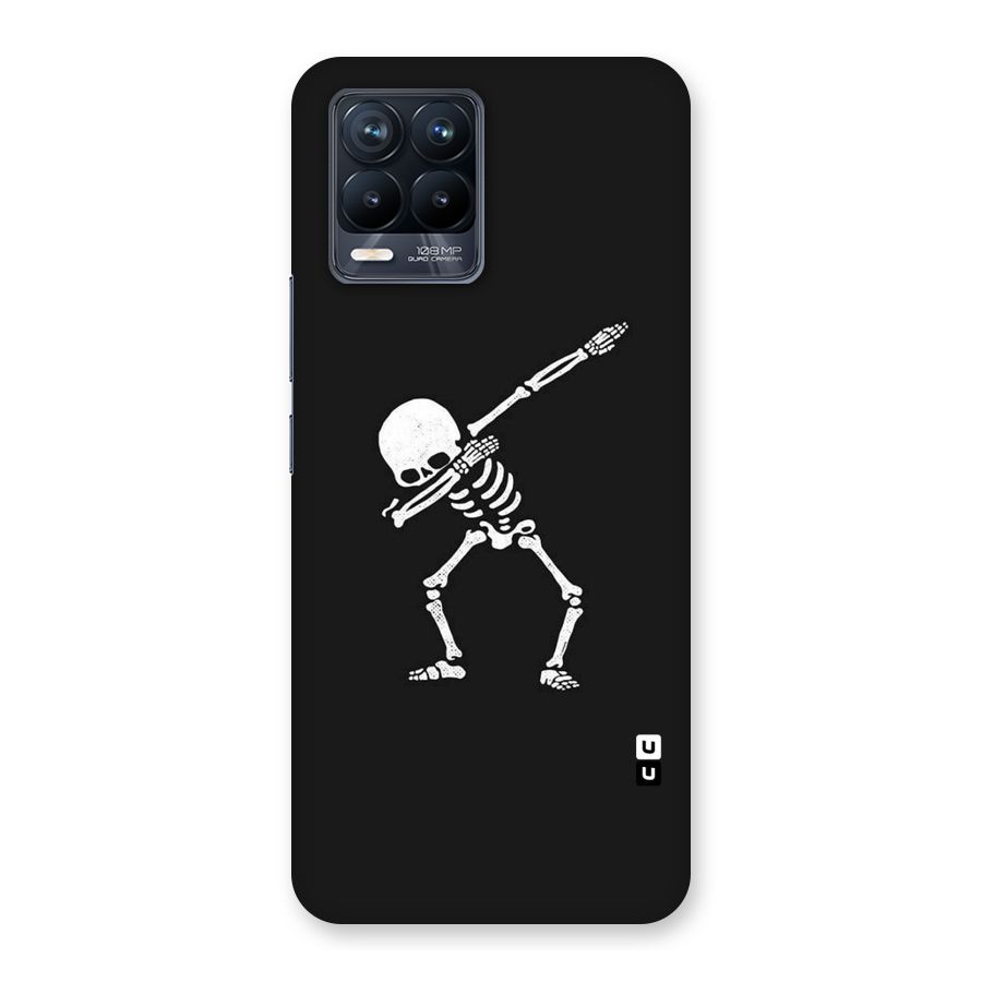 Skeleton Dab White Back Case for Realme 8 Pro